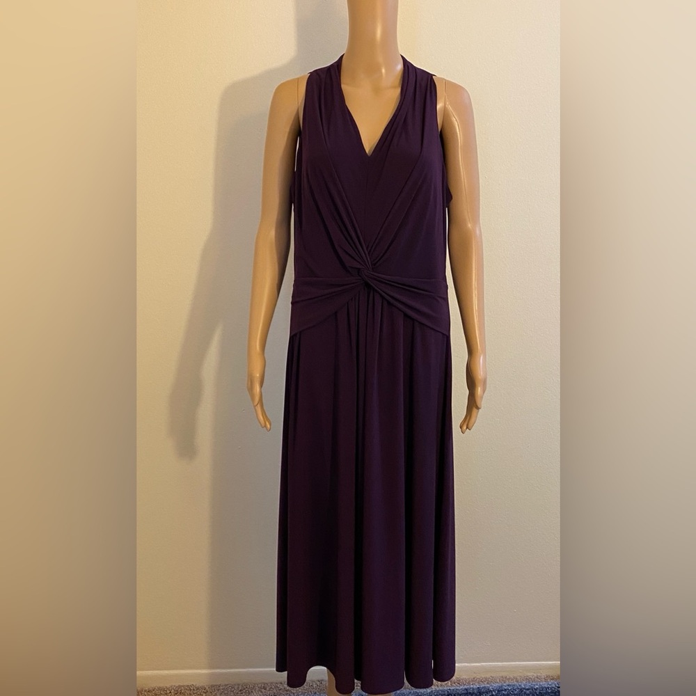 Chaps Elegant Purple Women's Dress